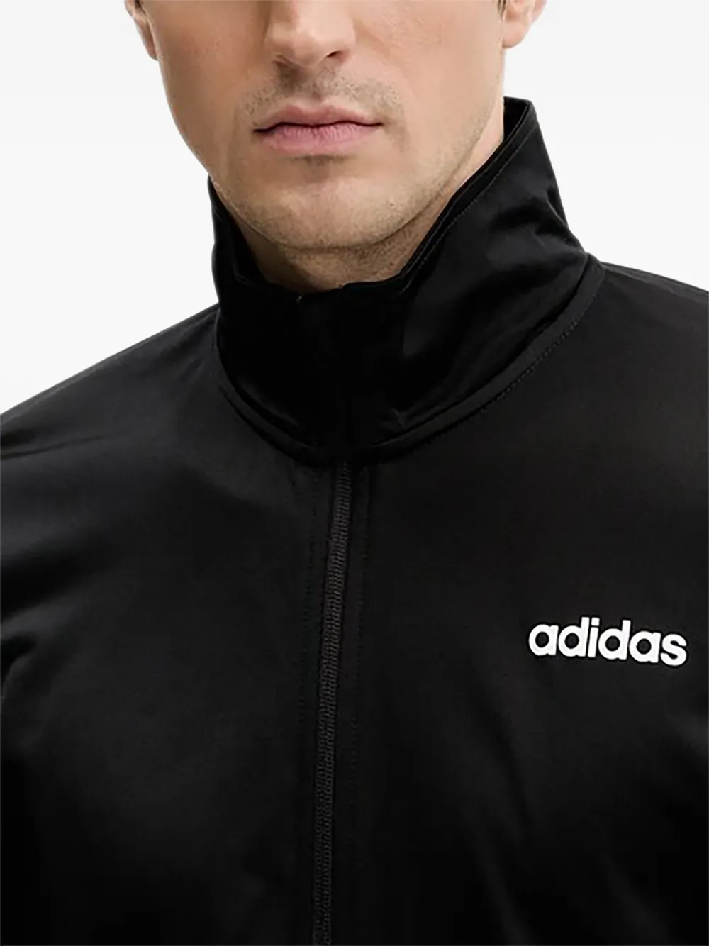 adidas Linear trainingspak met logoprint Zwart