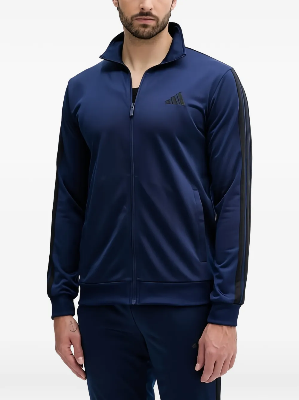 adidas logo-detail tracksuit - Blu