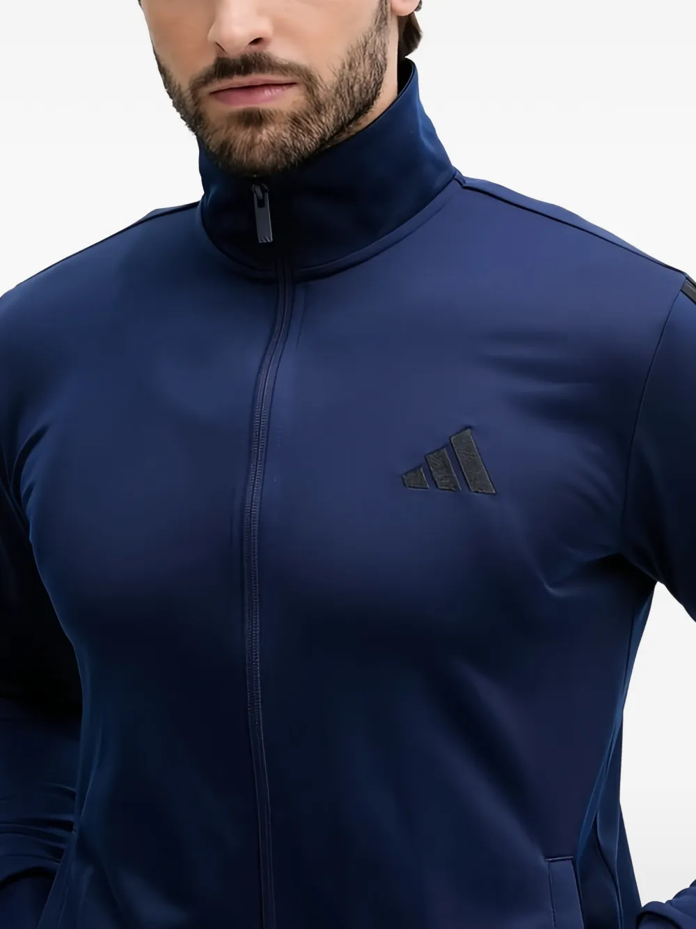 adidas Trainingspak met logodetail Blauw