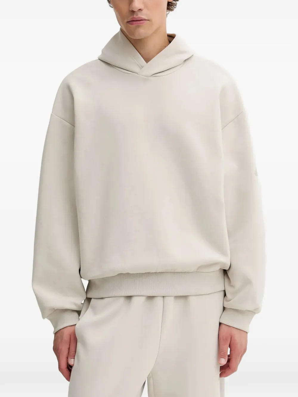 adidas logo hooded sweatshirt - Toni neutri