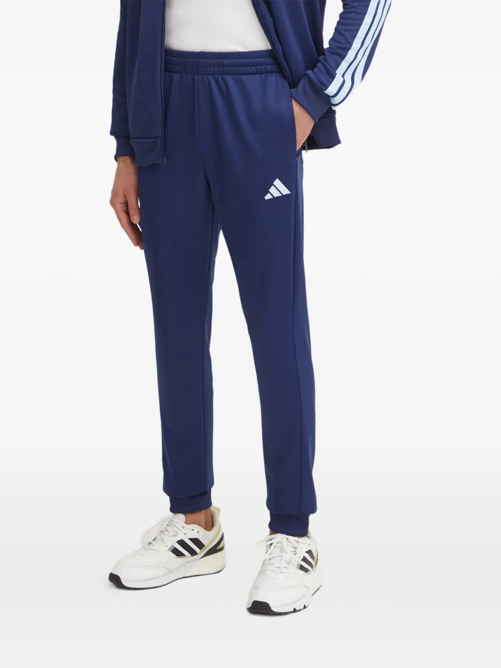 adidas 3-Stripes zip-up tracksuit - Blu
