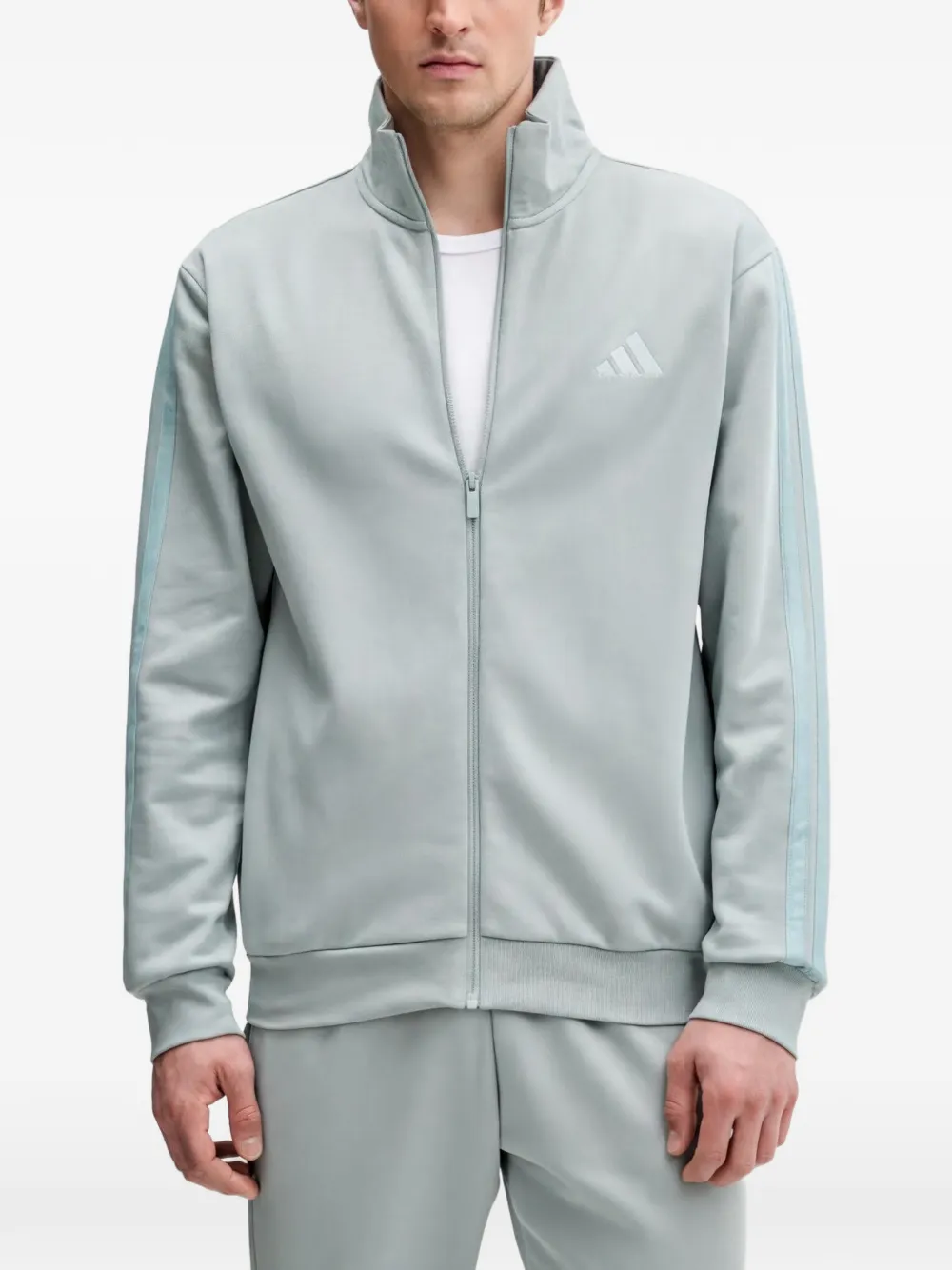 adidas Giacca sportiva con righe - Verde