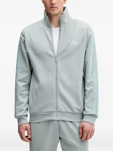 adidas logo three-stripe track jacket