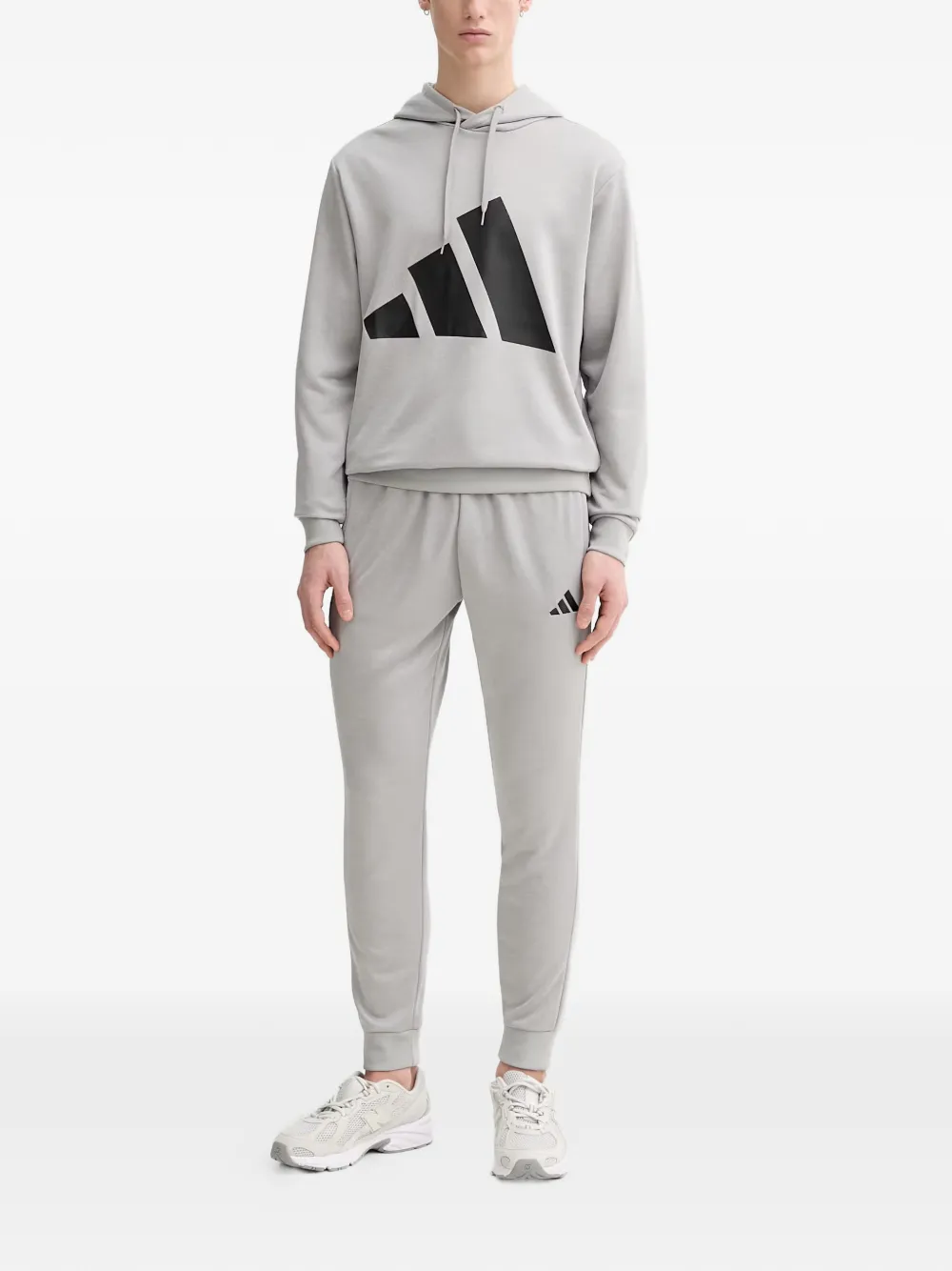 adidas logo-print tracksuit Grijs