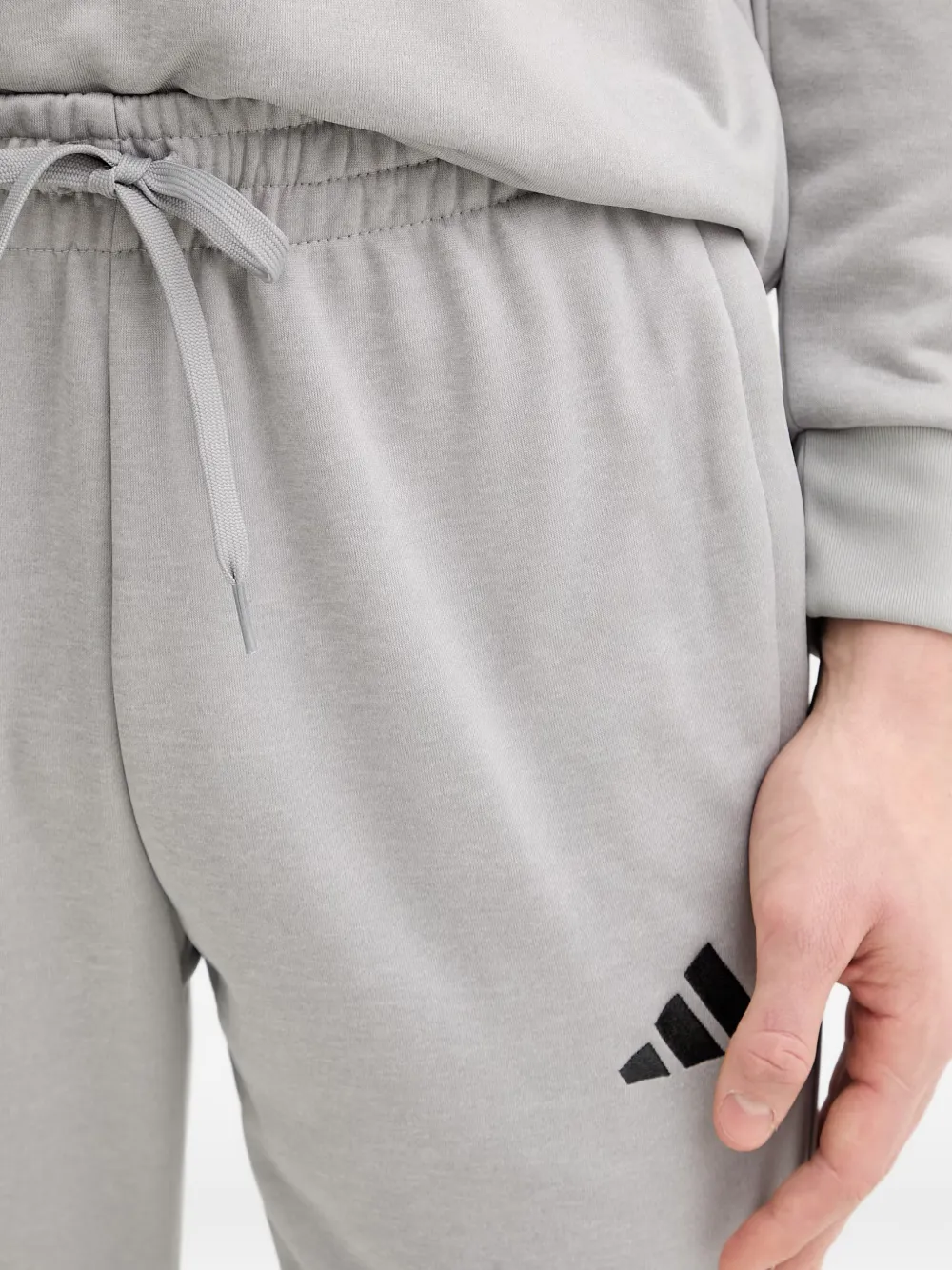 adidas logo-print tracksuit Grijs