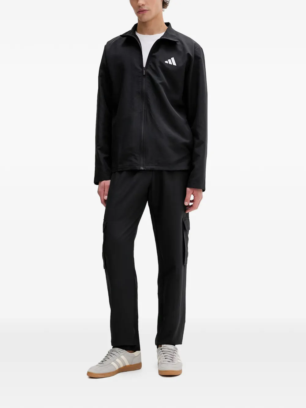 adidas logo-detail tracksuit - Nero