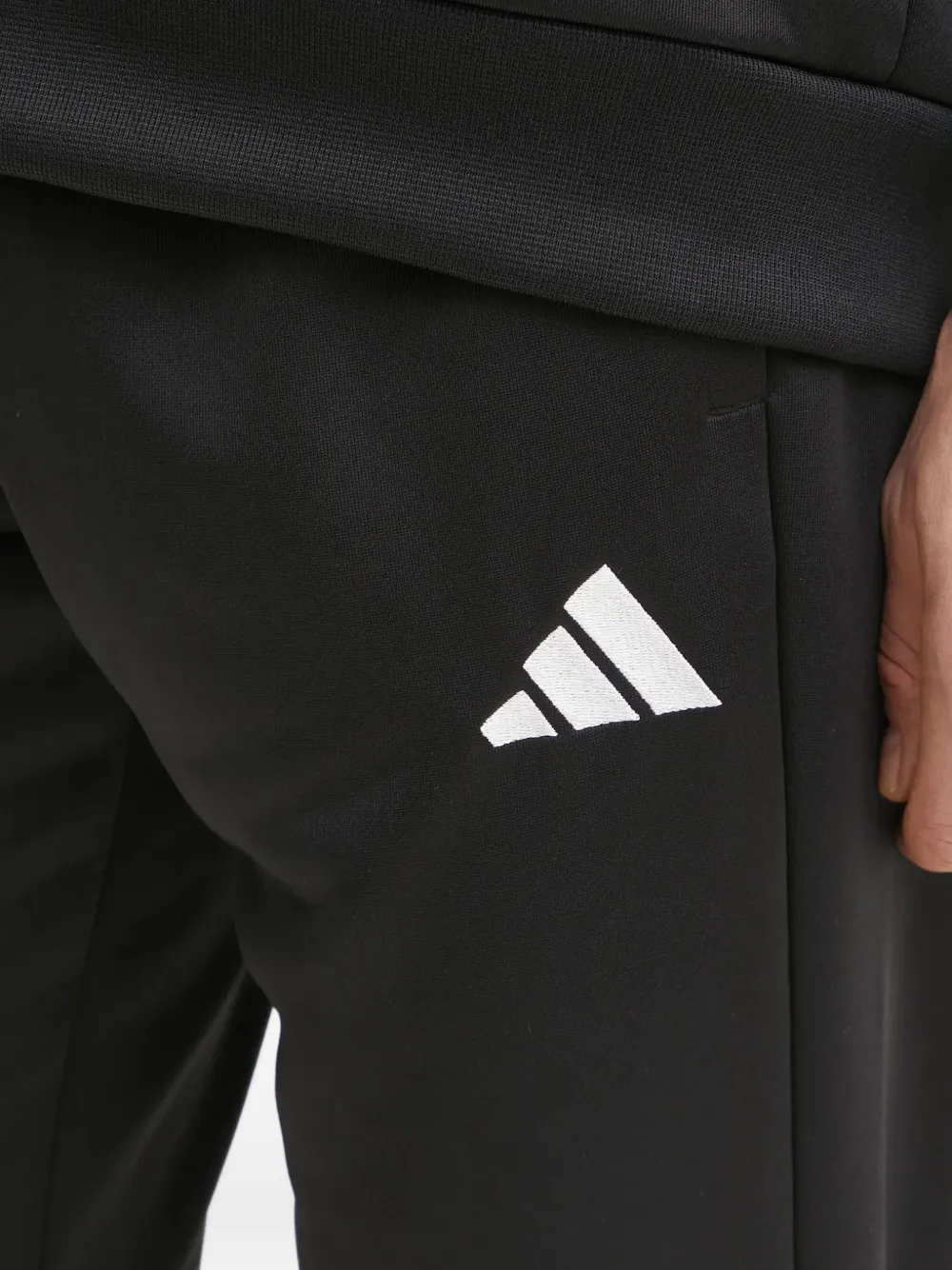 adidas zip-up tracksuit Zwart