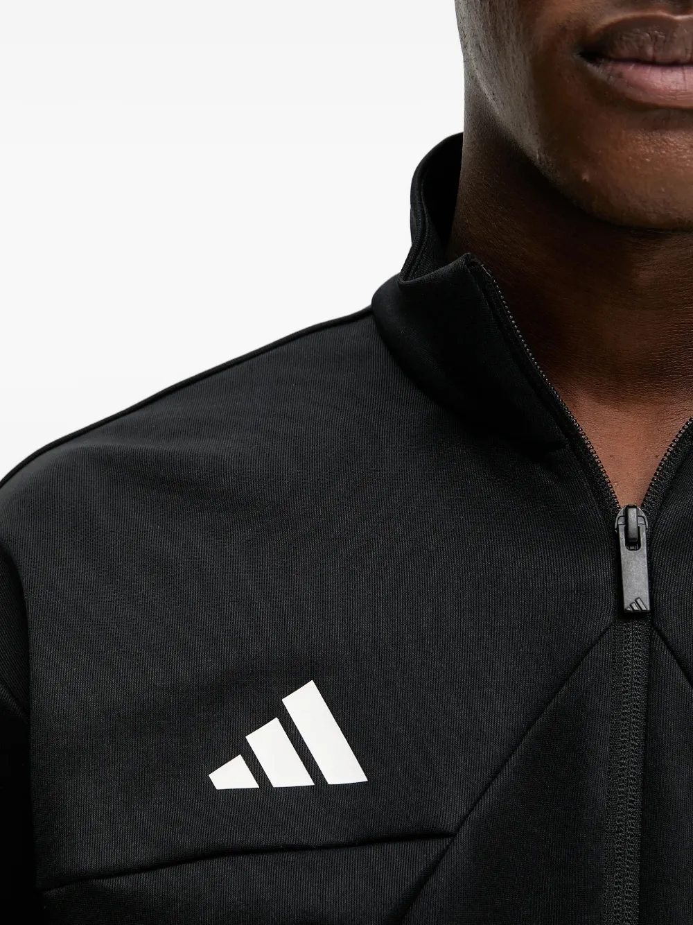 adidas Sweater met rits Zwart