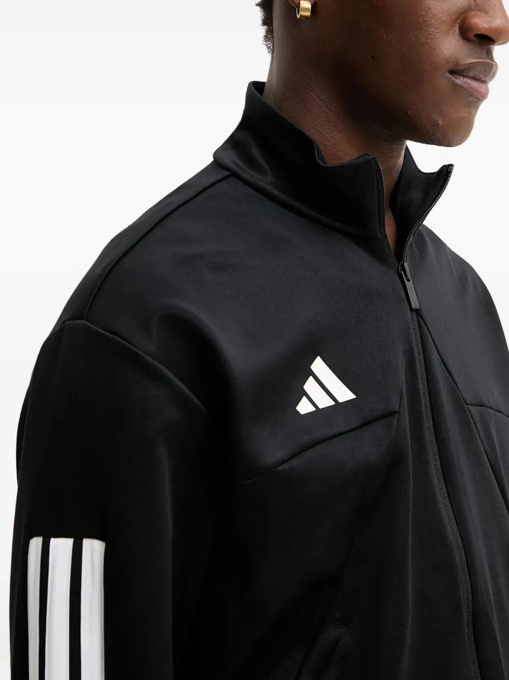adidas Sweater met rits Zwart