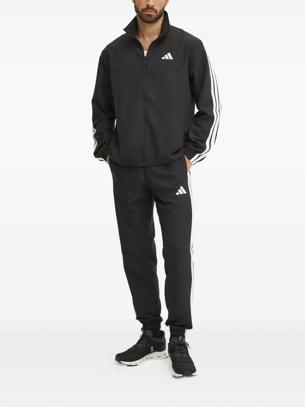 adidas Trainingspak met logo Zwart