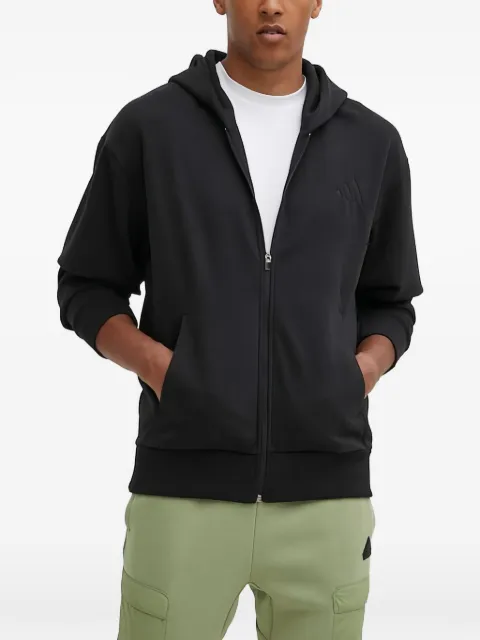 adidas zip hooded sweatshirt