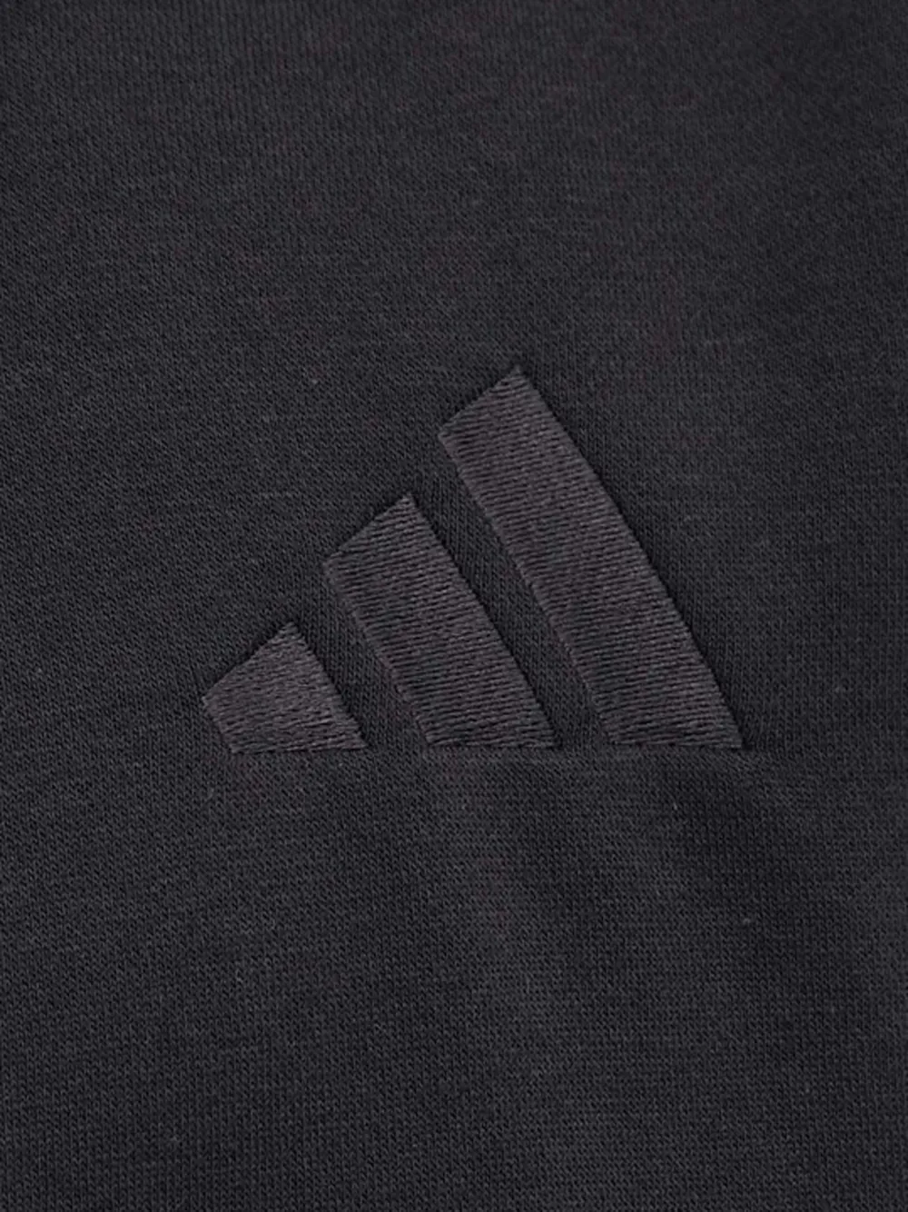 adidas Sweater met rits en capuchon Zwart