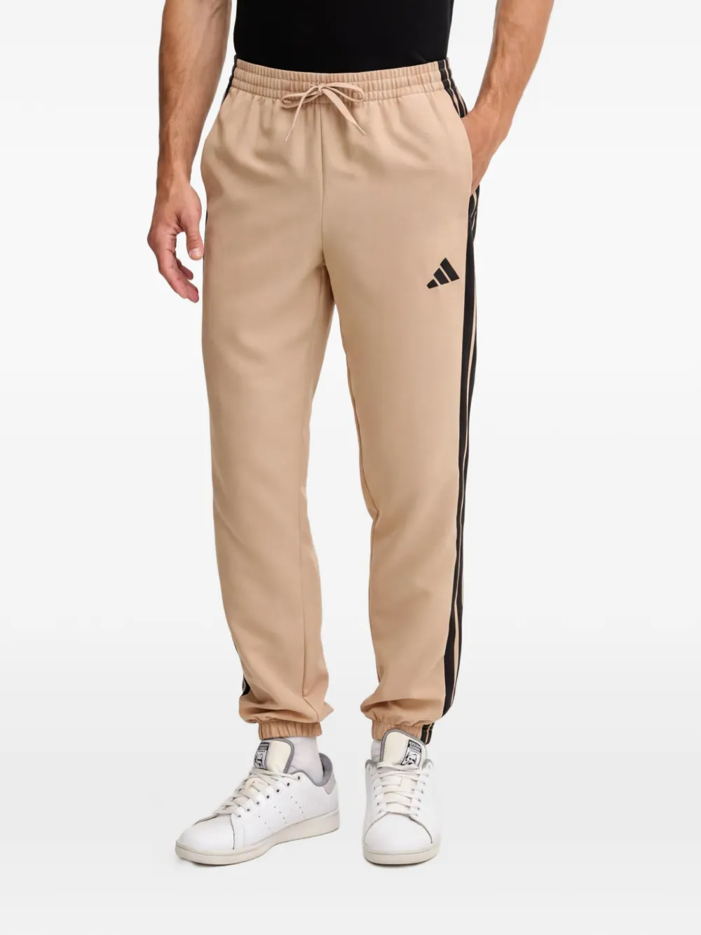 adidas Jack met rits en logo Beige