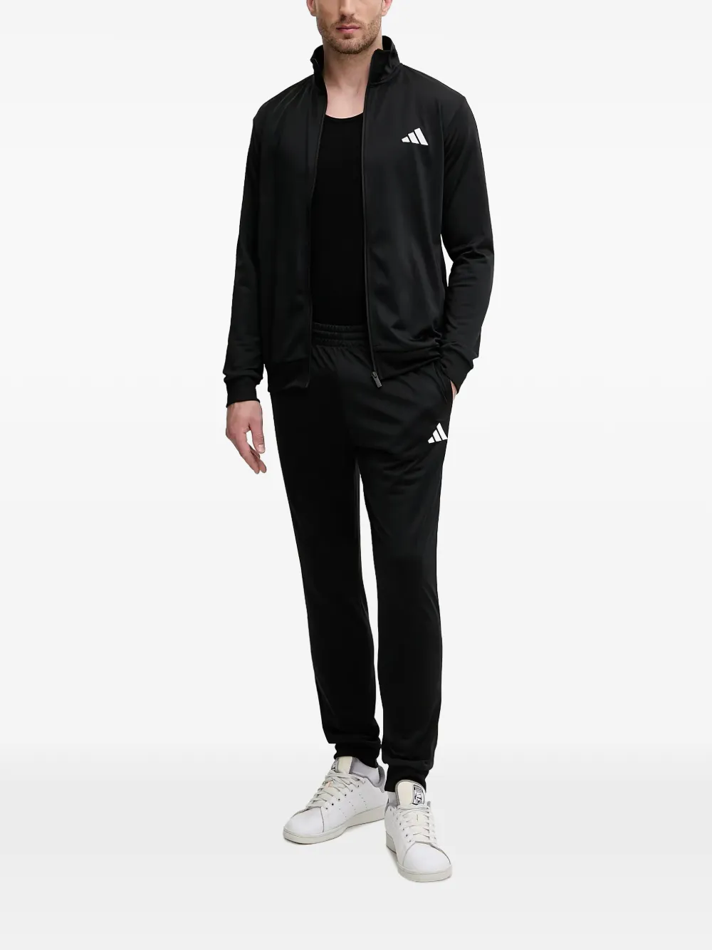 adidas logo-print tracksuit set - Nero