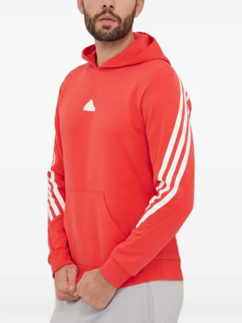 adidas logo-detail hoodie