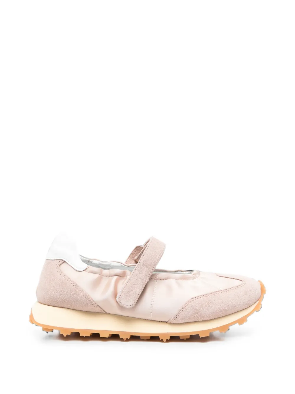 RUN OF Bugia touch-strap sneakers Roze