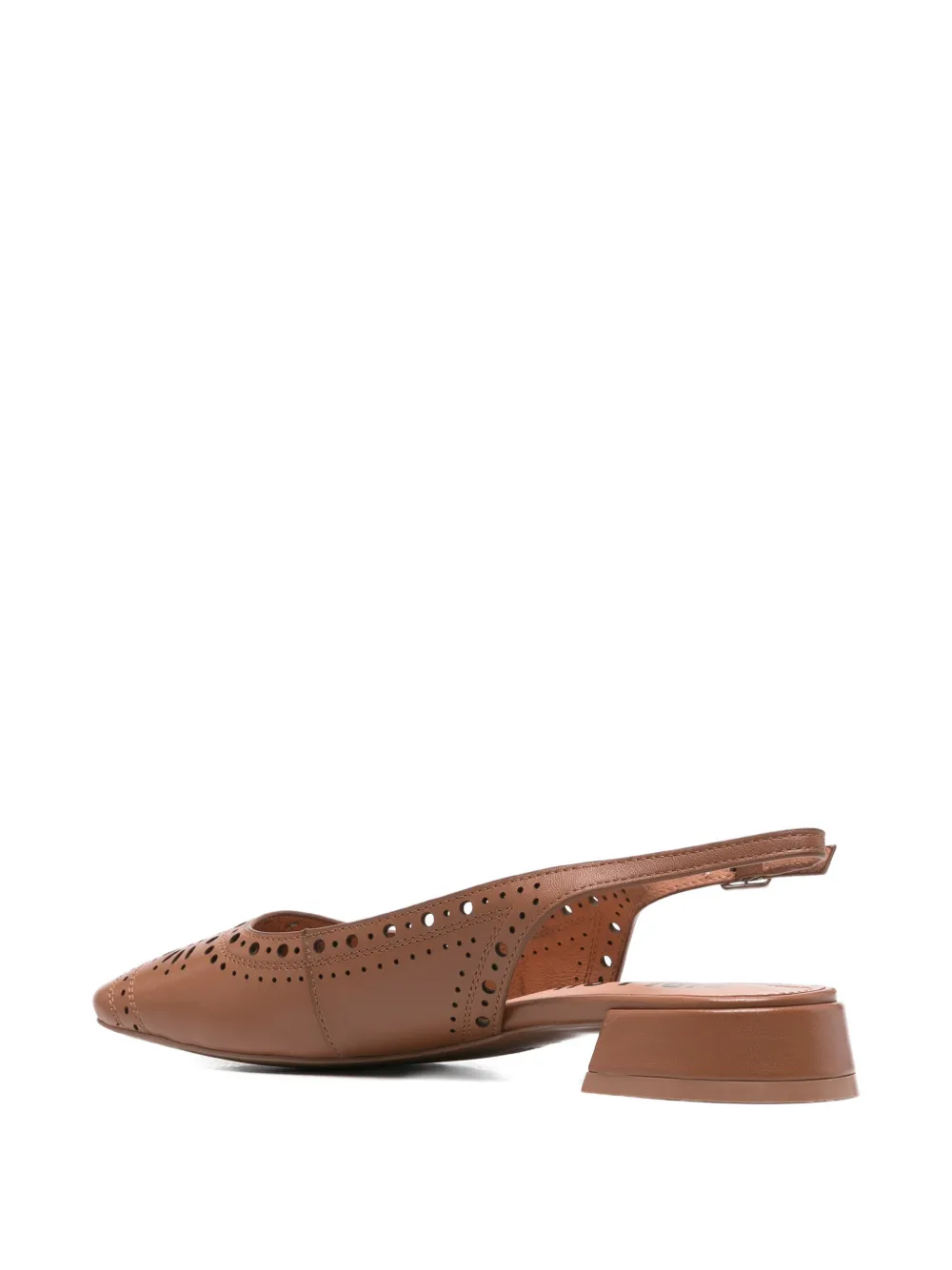 Bibi Lou laser-cut slingback ballet flats Bruin