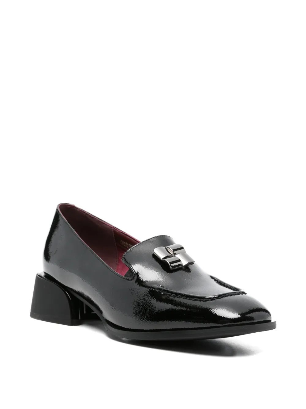 LINDA BAUMANN Loafers verfraaid met metaal Zwart