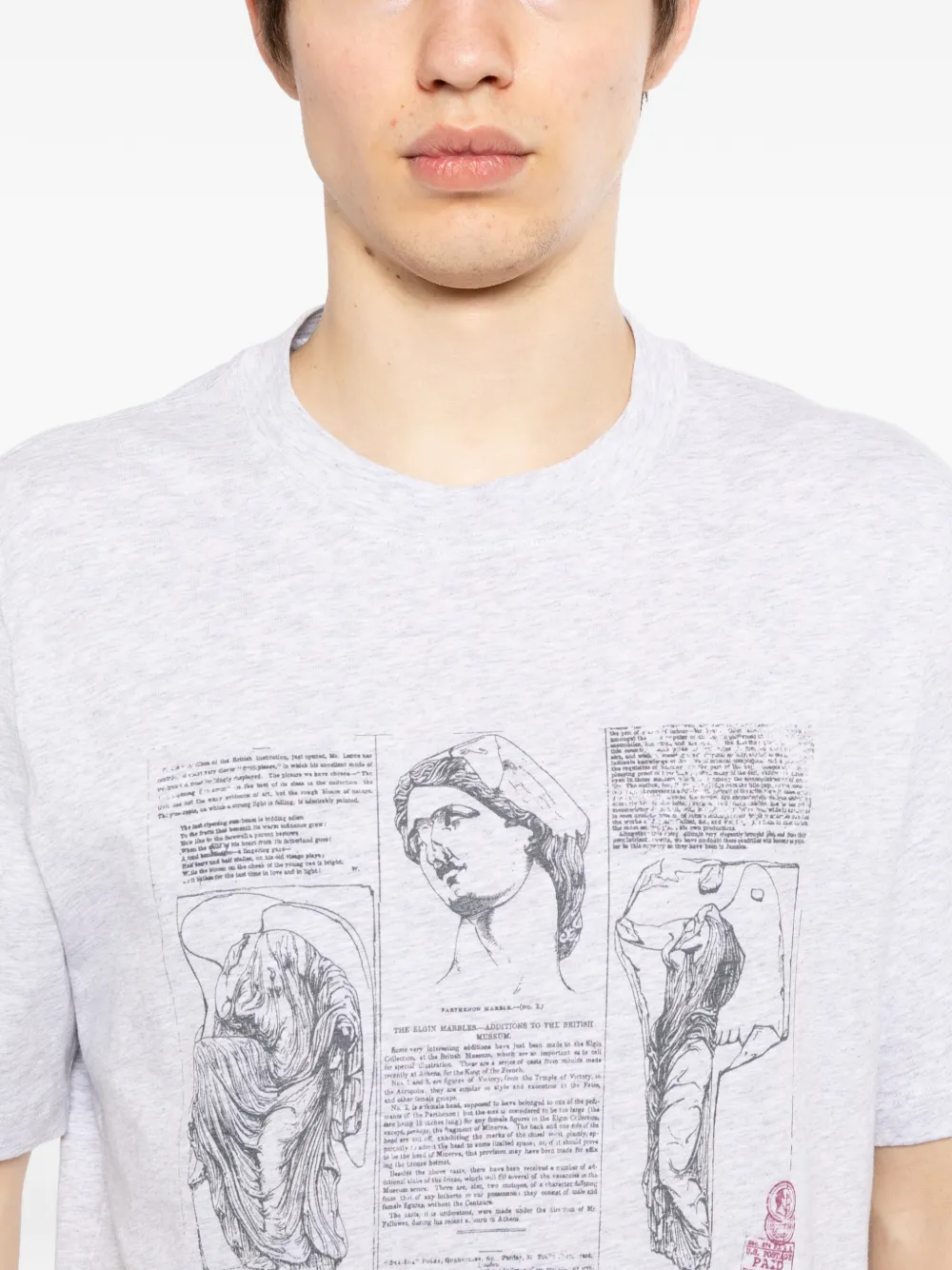 Brunello Cucinelli Jersey T-shirt Grijs