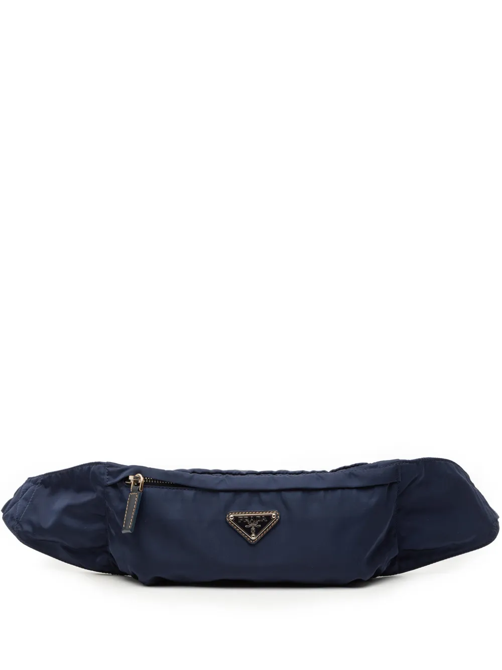 Prada Pre-Owned 2013-2025 Tessuto belt bag - Blu