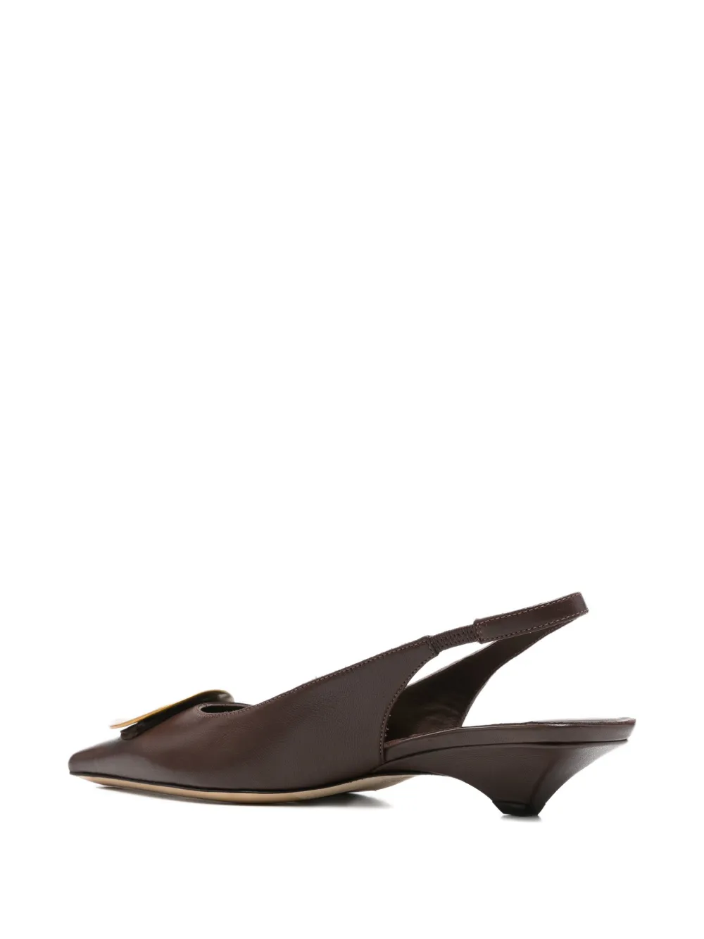 Vic Matie Pumps met puntige neus Bruin