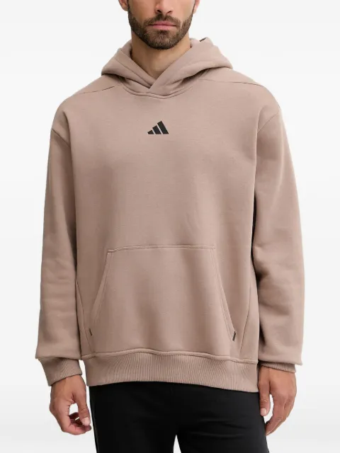 adidas PrimeLift logo-print hoodie