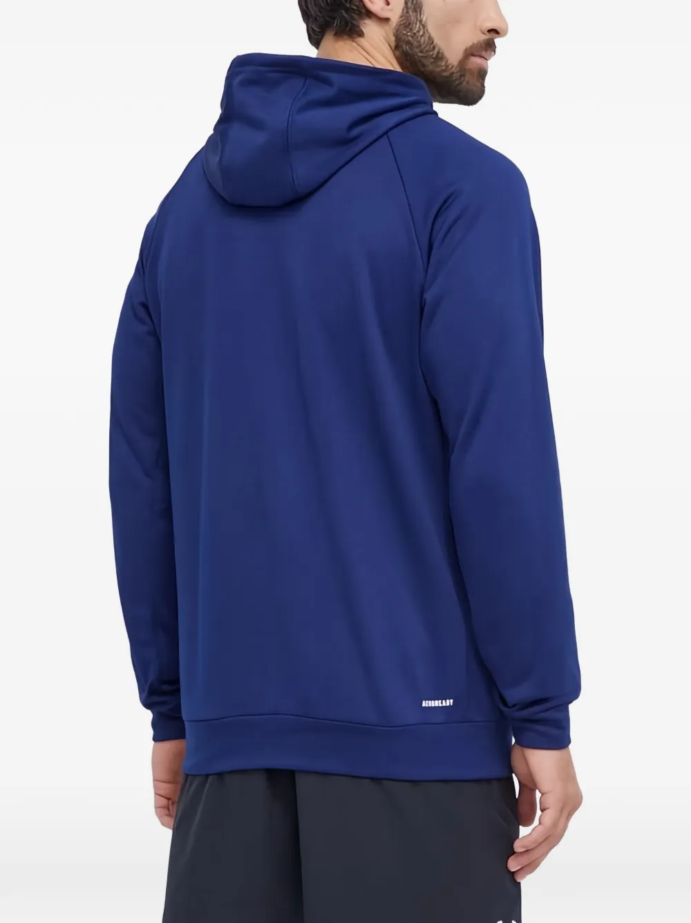 adidas Hoodie met logoprint Blauw