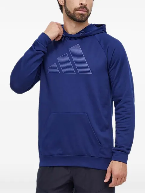 adidas logo-print hoodie