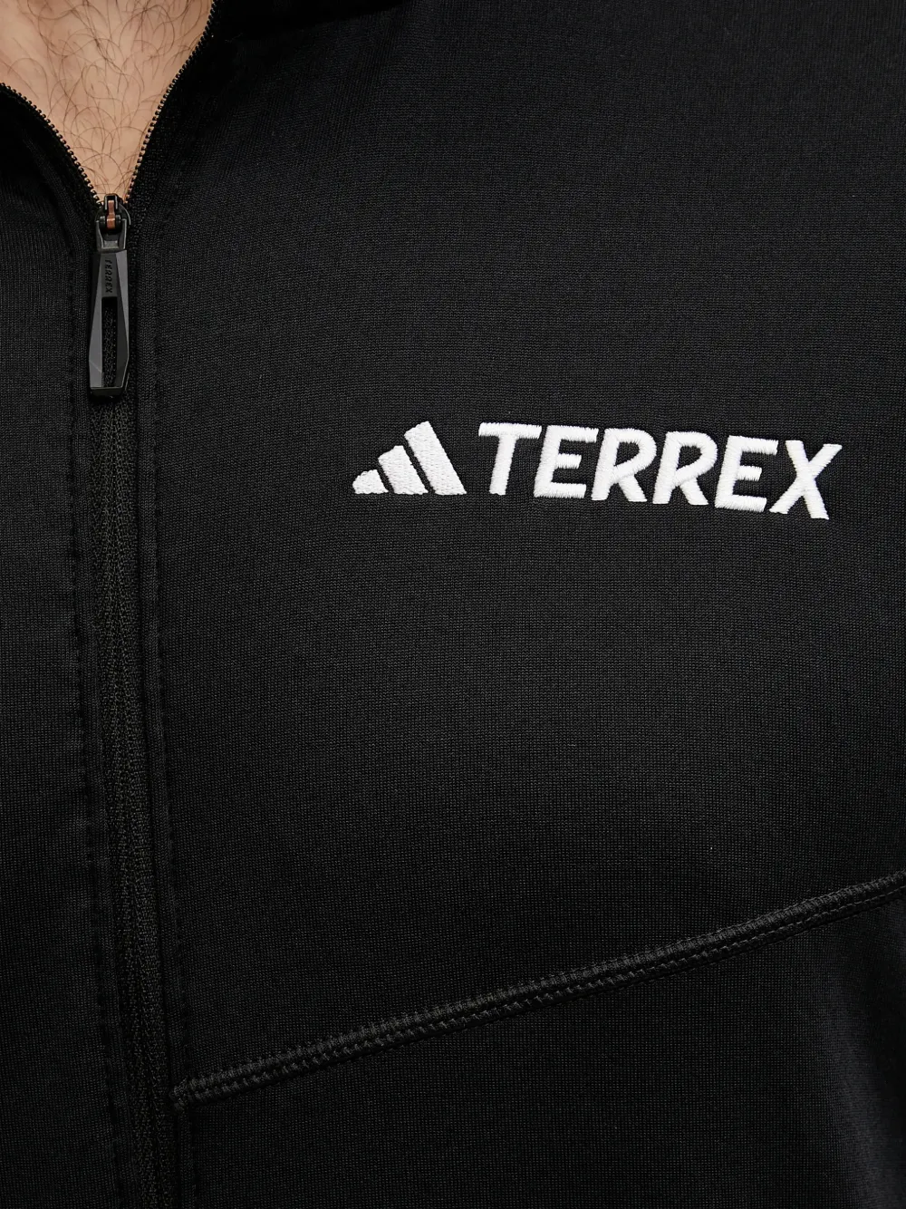adidas Terrex Climawarm Xperior fleece jacket Zwart