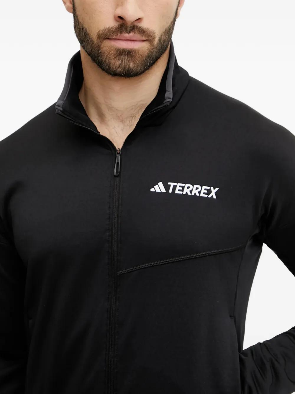adidas Terrex Climawarm Xperior fleece jacket Zwart