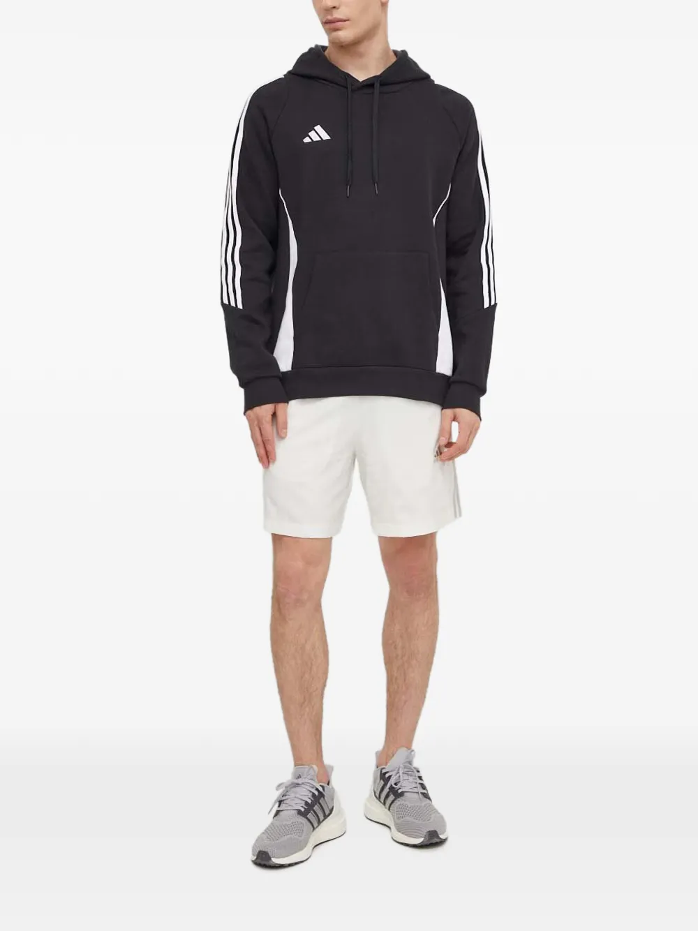 adidas Tiro 24 sweater met capuchon Zwart
