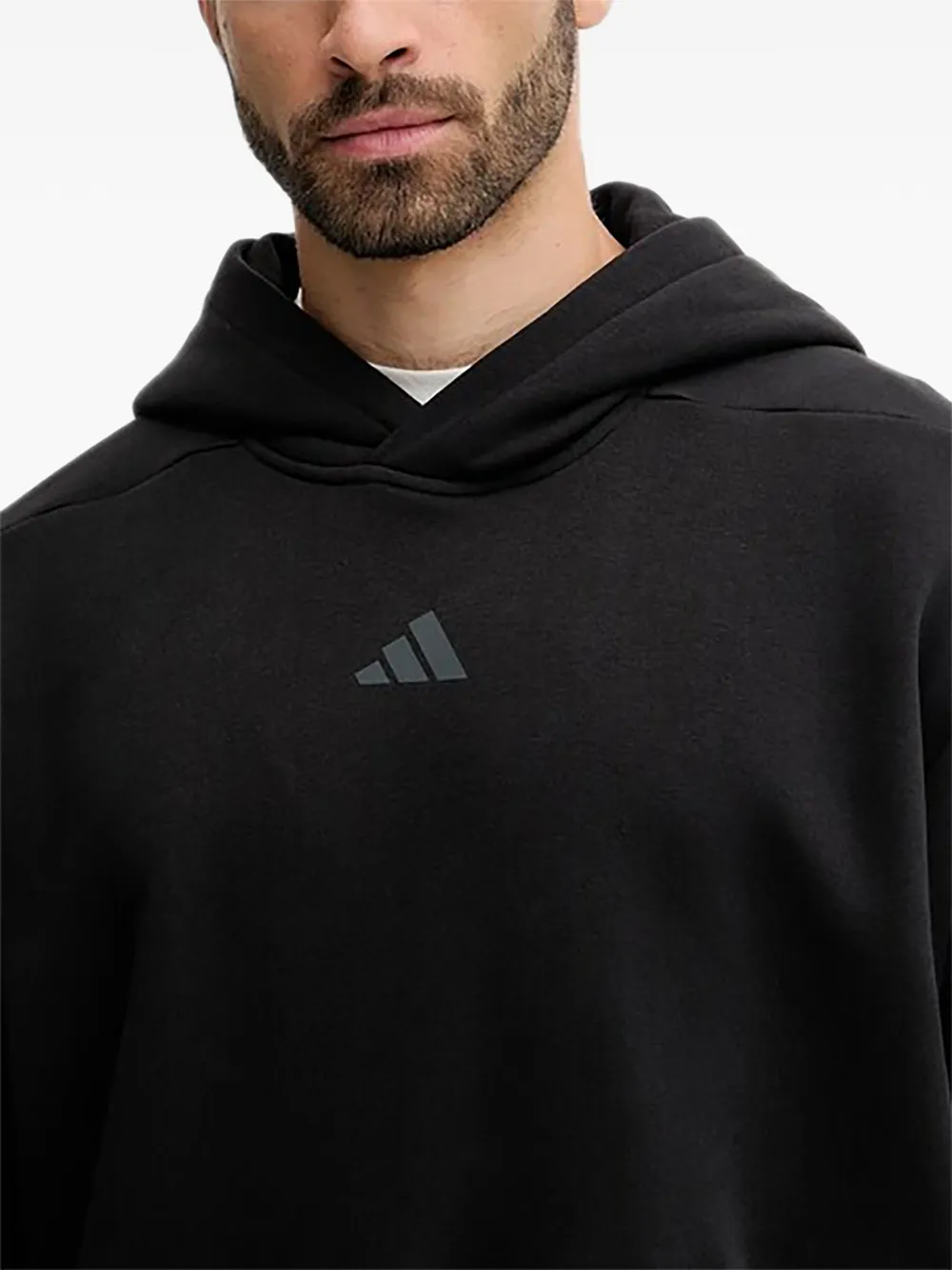 adidas Hoodie met logo Zwart