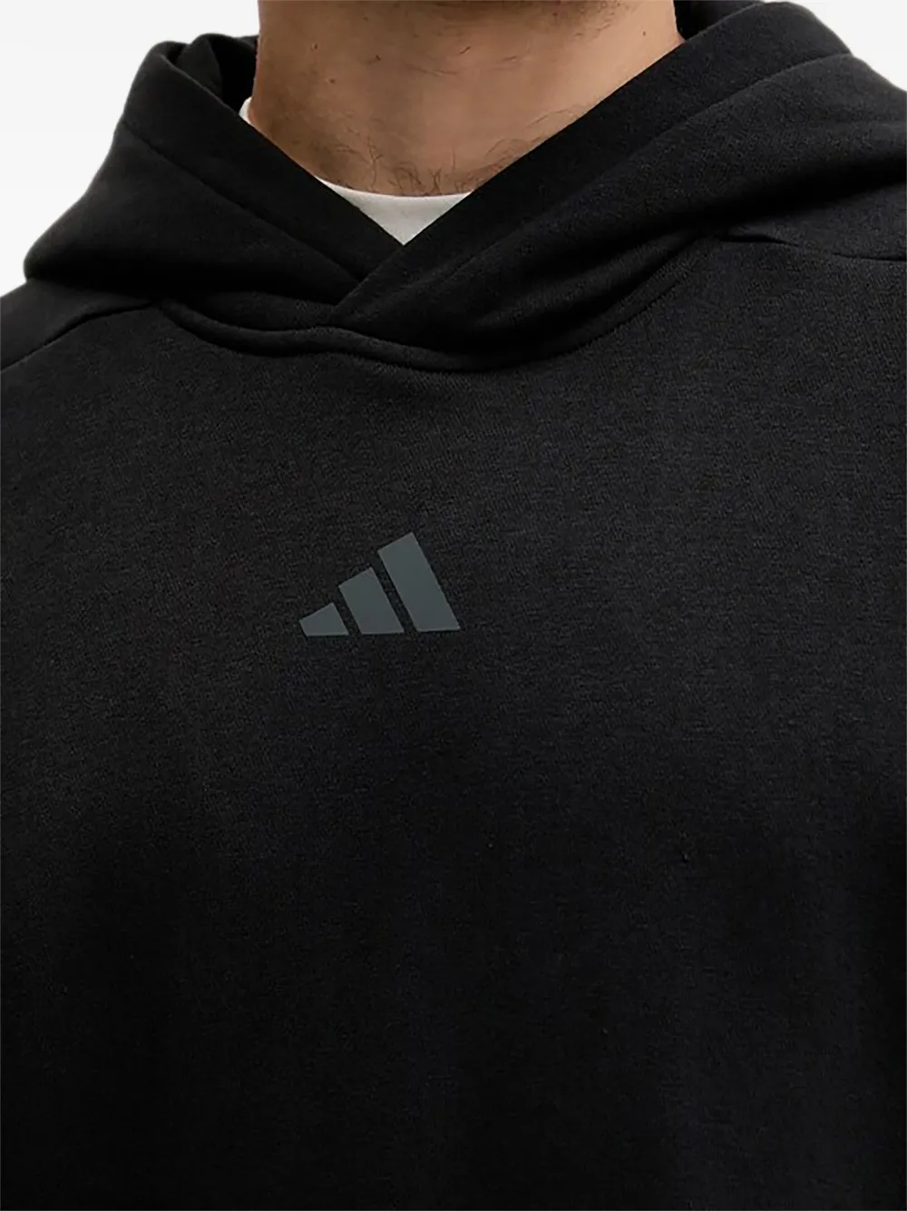 adidas Hoodie met logo Zwart