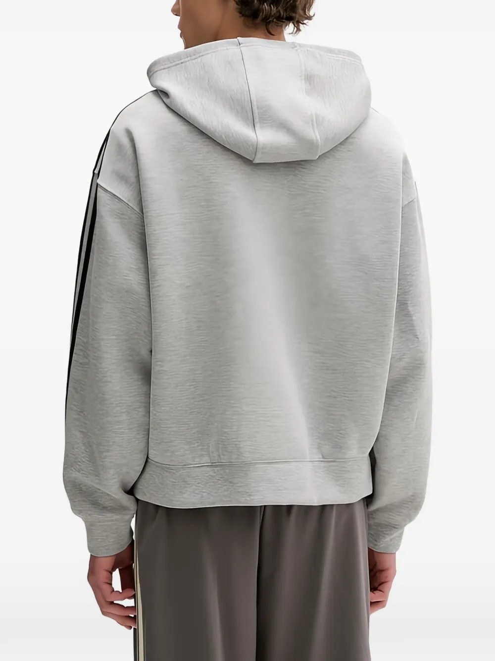 adidas Originals Adicolor 3-Stripes Spacer hoodie met rits Grijs