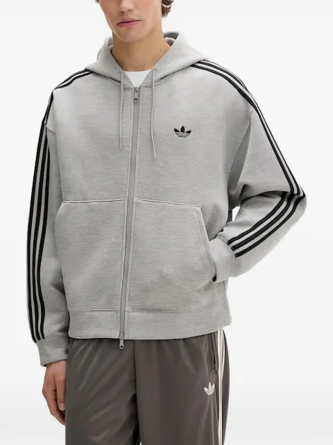 adidas Originals Adicolor 3-Stripes Spacer zip hoodie