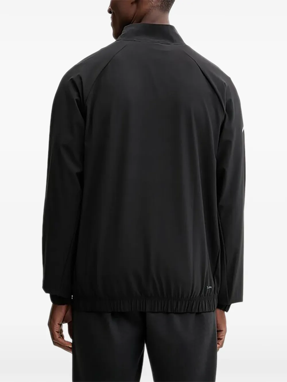 adidas Sweater met kwartrits en lange mouwen Zwart