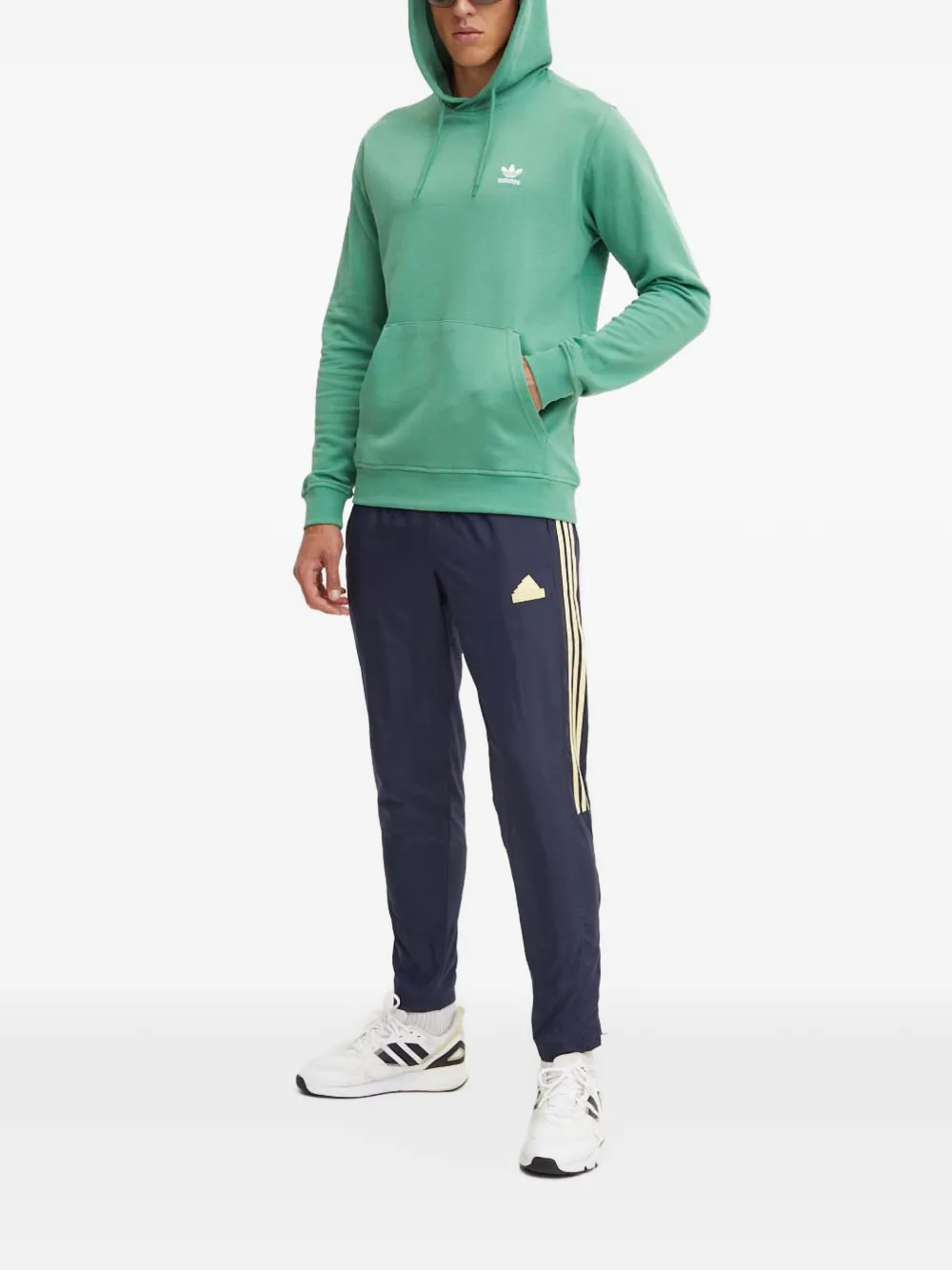 adidas Trefoil Essentials hoodie Groen