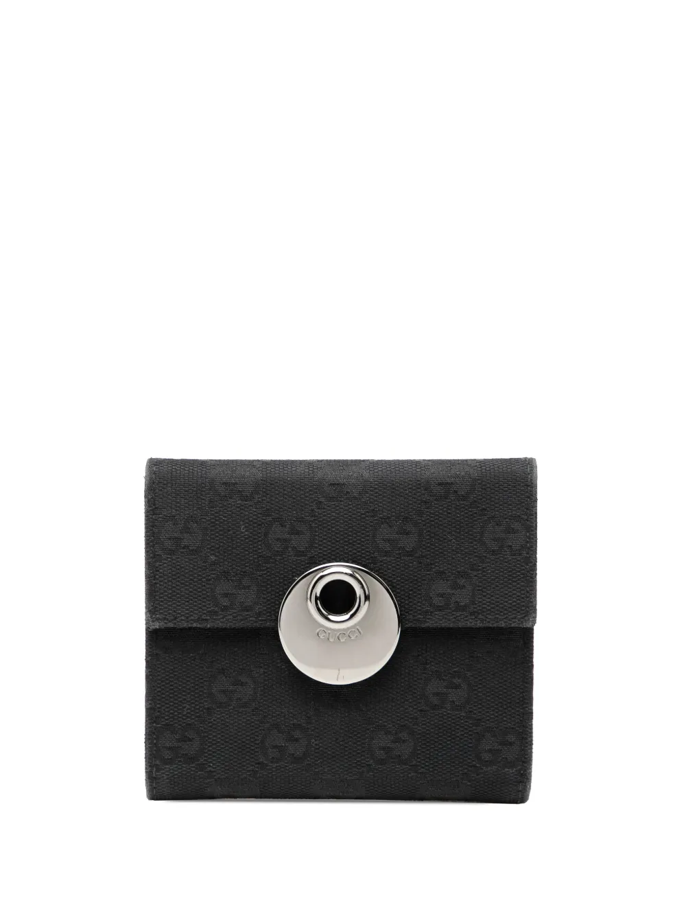 Gucci Pre-Owned 2000-2015 GG Canvas Eclipse Wallet small wallets - Nero