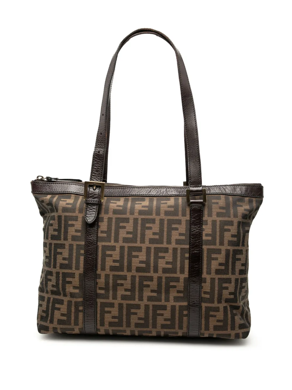 Fendi Pre-Owned 2000-2010 Zucca Canvas tote bag - Marrone