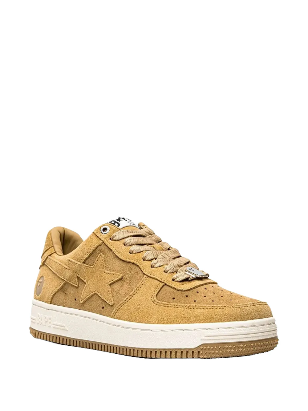 A BATHING APE Bapesta Low M1 star-motif sneakers Beige