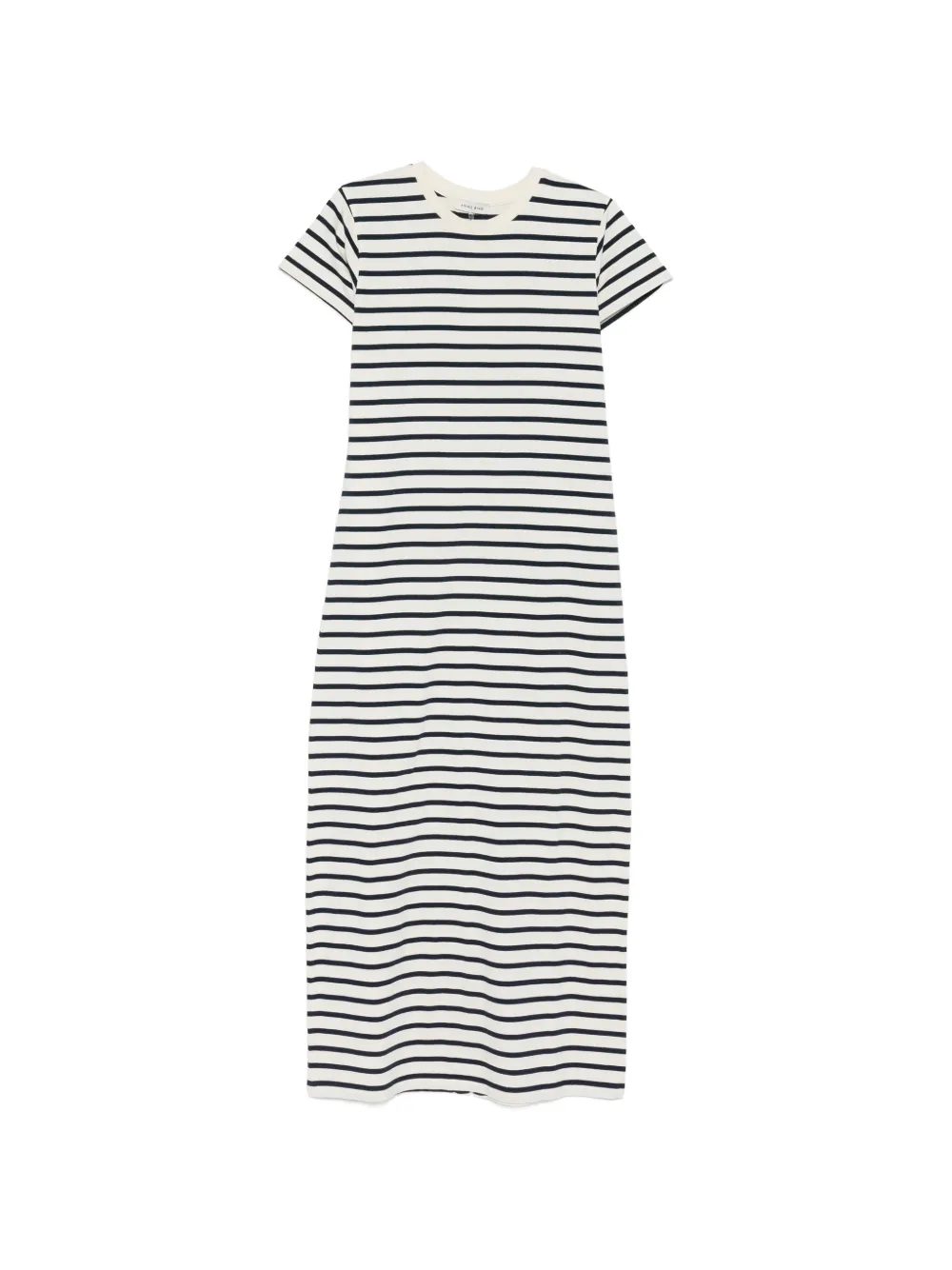 ANINE BING Wynne striped midi dress - Blu