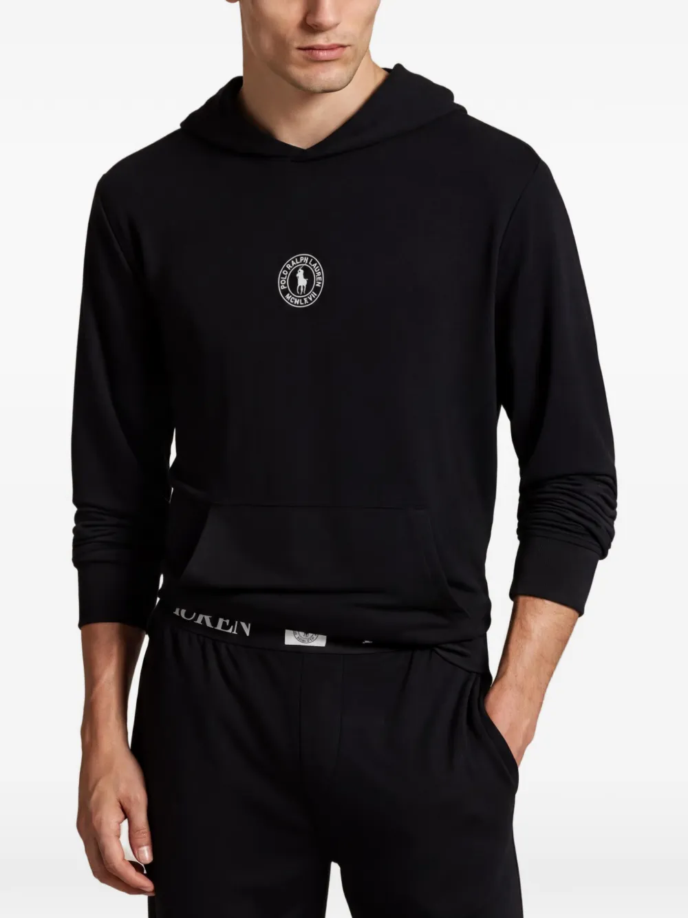 Polo Ralph Lauren Pyjama mit Kapuze - Schwarz