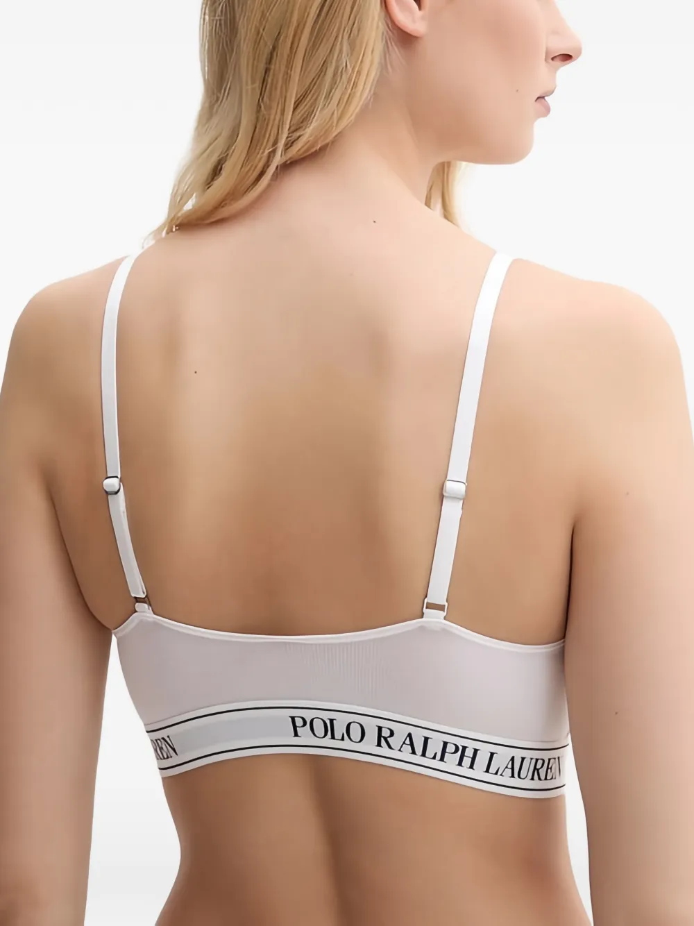 Polo Ralph Lauren Bh met ronde hals Wit