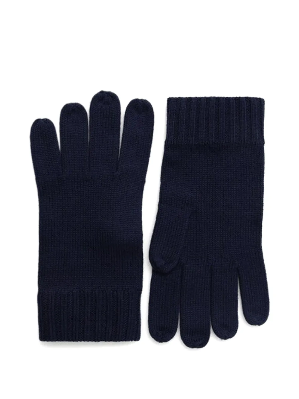 Polo Ralph Lauren ribbed gloves - Blu