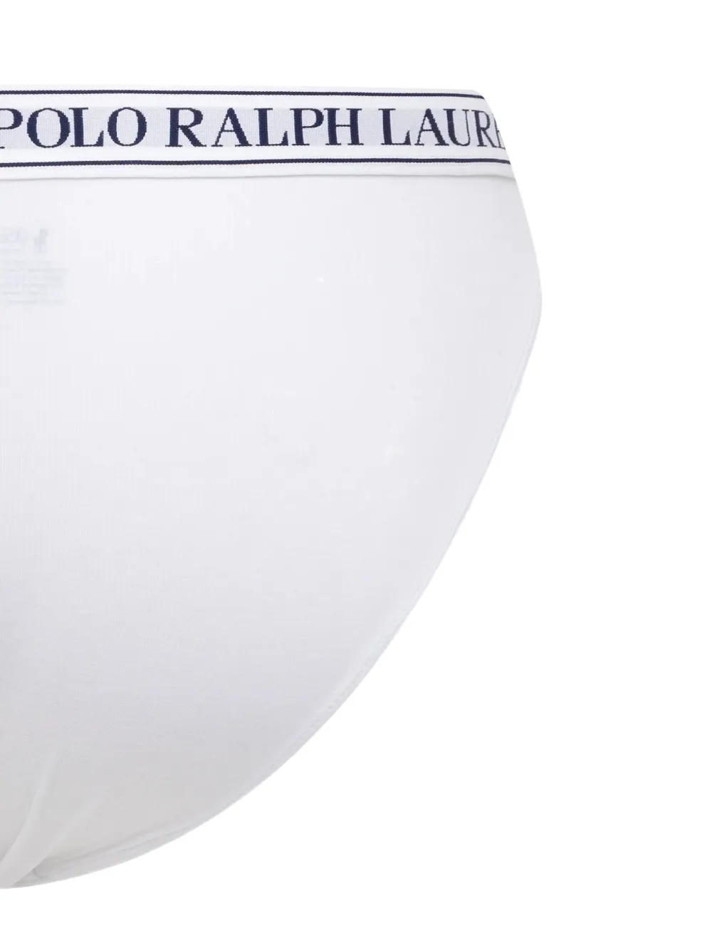 Polo Ralph Lauren Drie boxershorts met logoband Wit