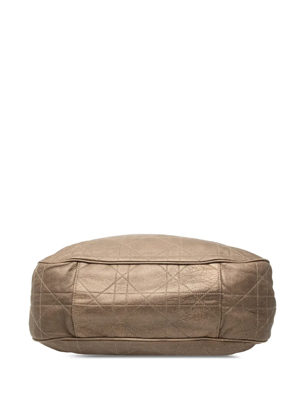 2007 Lambskin Cannage Drawstring Hobo Bag