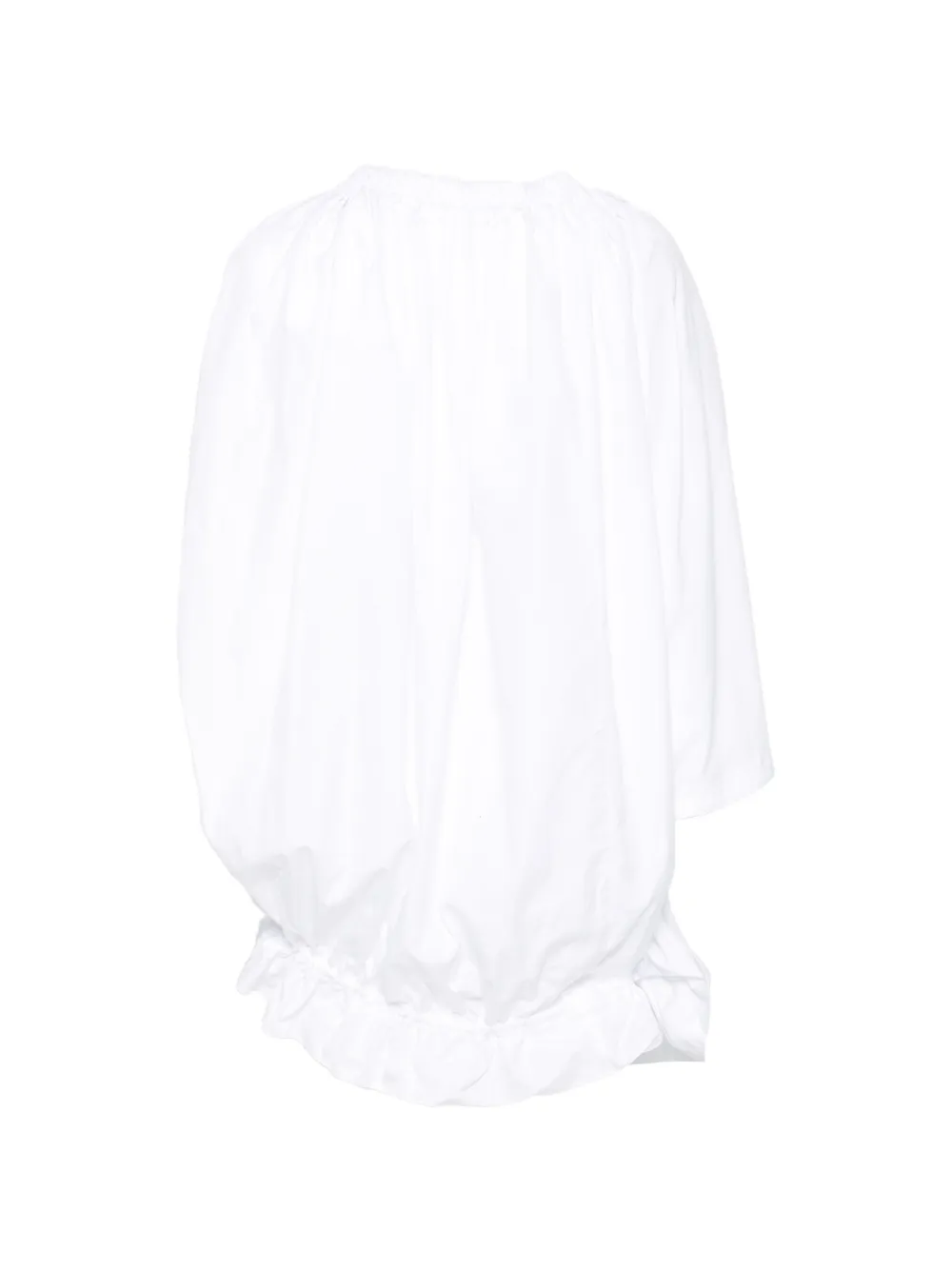  Comme Des Garçons Asymmetric Sleeve Top - White 