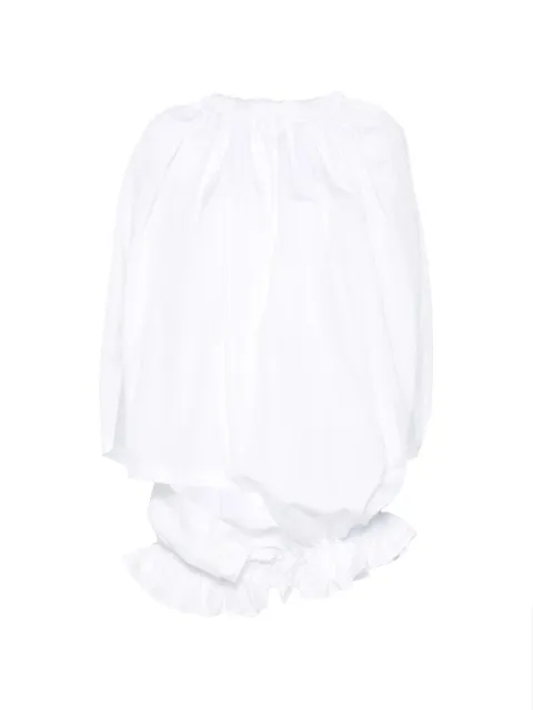 Comme Des Garçons asymmetric sleeve top