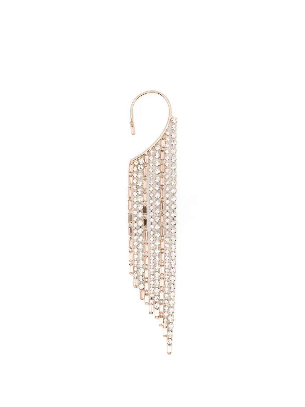Rosantica crystal-embellished fringed earrings