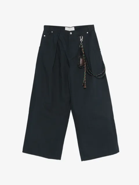 Song For The Mute charm-embellishment jeans